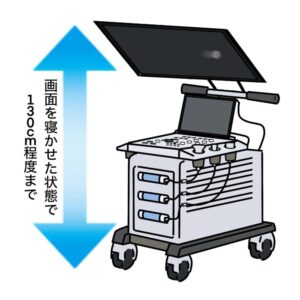 超音波装置も運べます